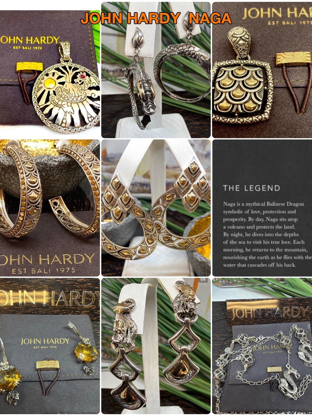 John Hardy Naga Dragon Jewelry